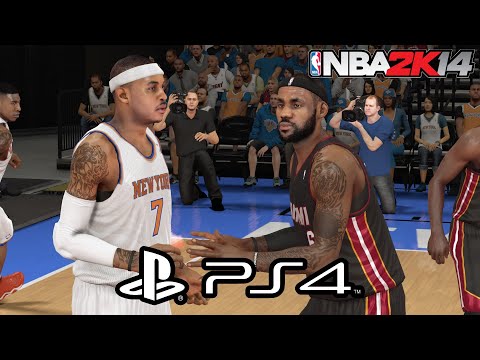 NBA 2K14 (PS4) Heat vs. Knicks - Gameplay