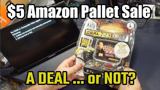 Amazon Pallet Prize: $5 Deal or No Deal TV Game - Was it a DEAL??