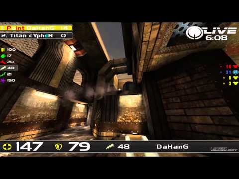 DaHanG vs cypher - DreamHack Winter 2013 Group B Round 7 (Quake Live VOD)