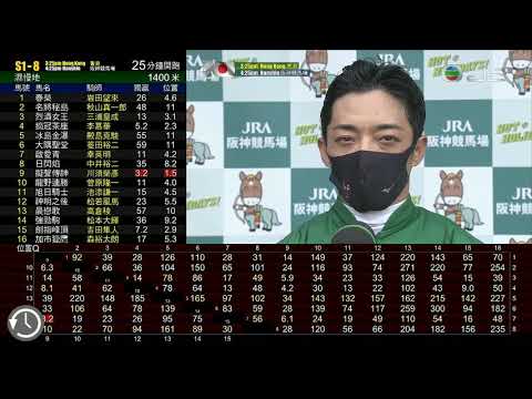 賽馬直擊-川田將雅策騎麗冠花環勝出2021大阪盃後訪問(04/04/2021)