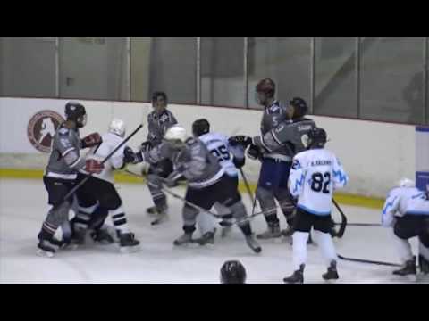 HK Ūsiņš vs HK ZIBENS 2016 09 12 fight