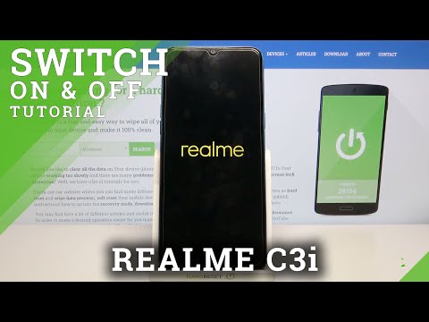 How to Switch On REALME C3i – Turn On REALME Device