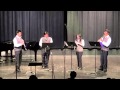 Rhapsody in Blue clarinet quartet