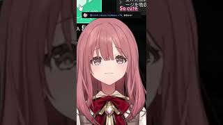 Moka’s cute reaction to Hinano’s comment #甘結もか  #vspo #vspoclip #ぶいすぽっ