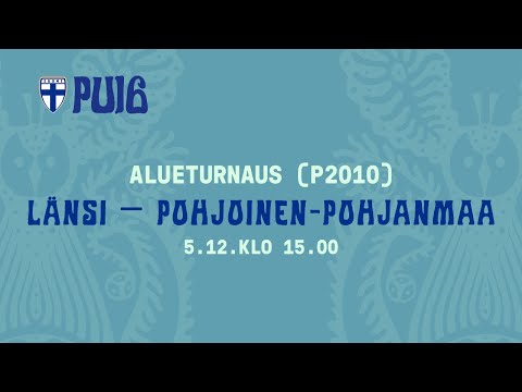 Alueturnaus (P2010) | Länsi – Pohjoinen-Pohjanmaa | 5.12. 15.00
