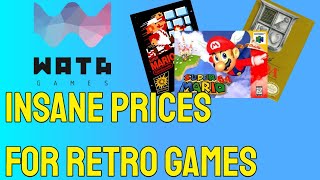 Wata Games and the Insane Prices for Retro Game Collecting - Gamester81