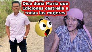Doña Maria dice que Ediciones castrella a todas las mujeres, y por eso no la quiere a ella - Edicion
