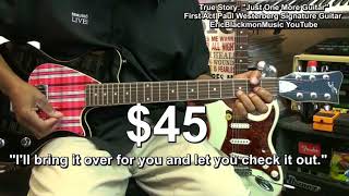 Video thumbnail for Review FIRST ACT PAUL WESTERBERG Signature Model Guitar EEMusicLIVE by EEMusicLIVE @EricBlackmonMusic