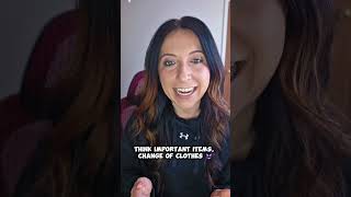 Why you should always pack a cruise embarkation day bag!! #cruisetip