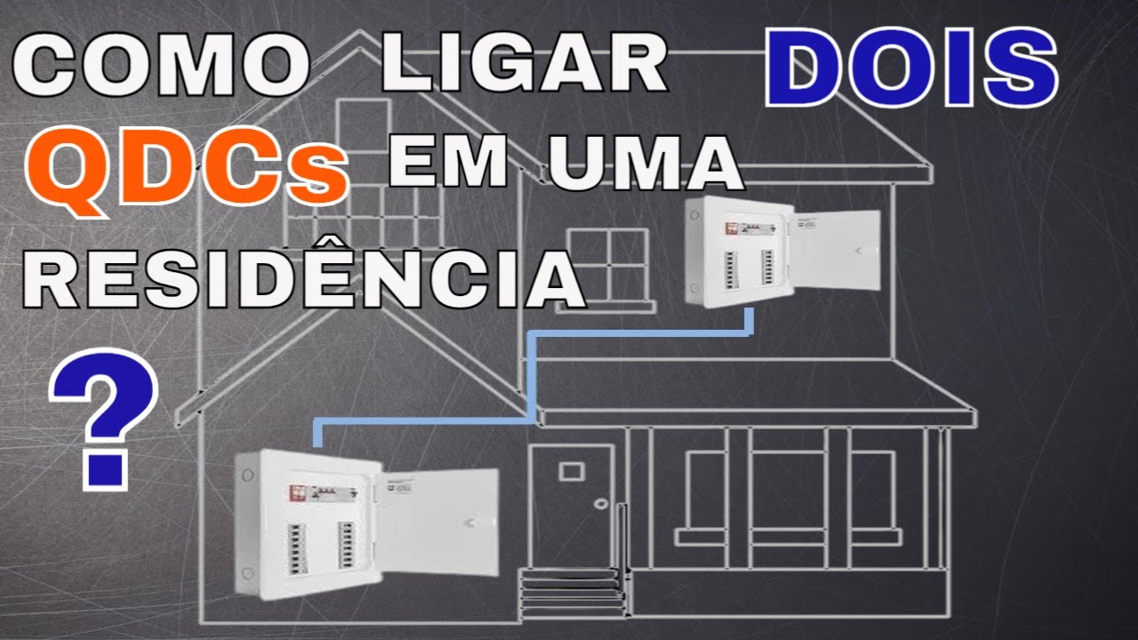 INSTALAÇÕES ELÉTRICAS: COMO FAZER A DERIVAÇÃO DE DOIS QUADROS DE DISTRIBUIÇÃO - AULA 30