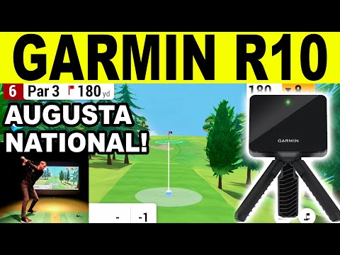 GARMIN R10  - Home Tee Hero Golf Simulator Software Review (Augusta)