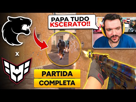 KSCERATO JOGANDO MUITO! - FURIA x HEROIC - BLAST BOUNTY - PARTIDA COMPLETA