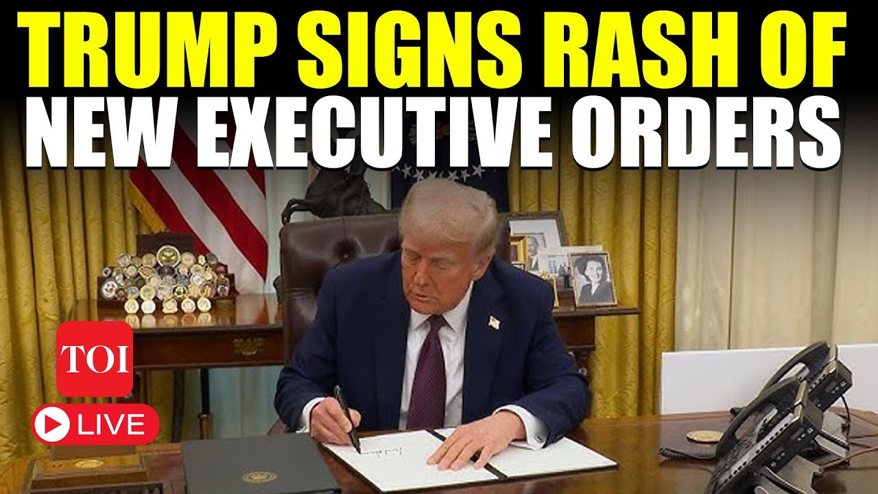 LIVE I Trump’s BOLD NEW Orders; 25% Tariffs On Steel, Aluminium; Canada, Mexico, Brazil Shiver