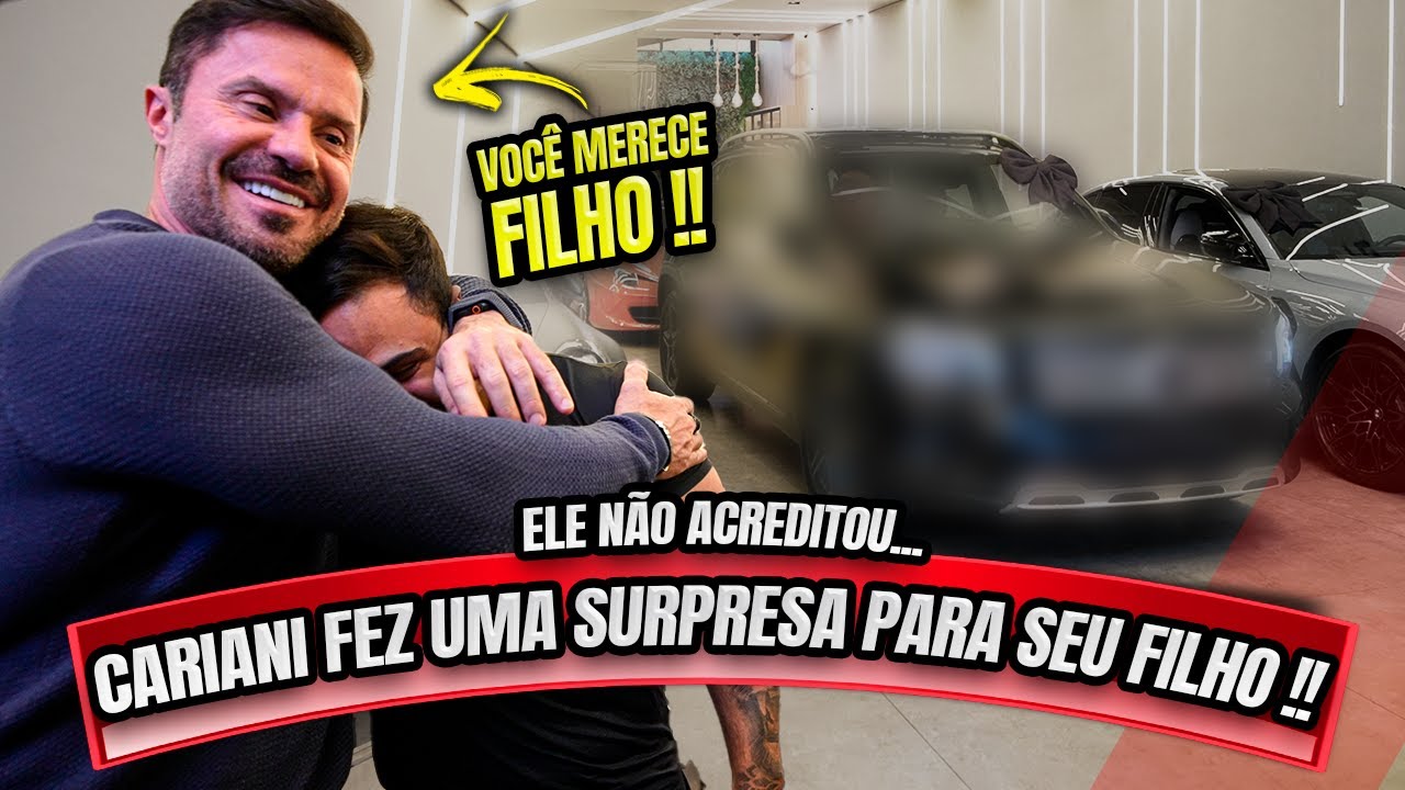 CARIANI COMPROU UMA MERCEDES PARA O SEU FILHO !