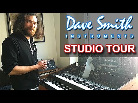 DAVE SMITH INSTRUMENTS (DSI) - SYNTH STUDIO & OFFICE TOUR