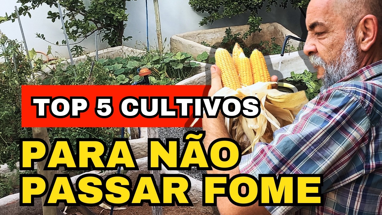 TOP 5 BEST CROP TO NEVER GO HUNGRY | GARDEN AND LIFE OFF GRID