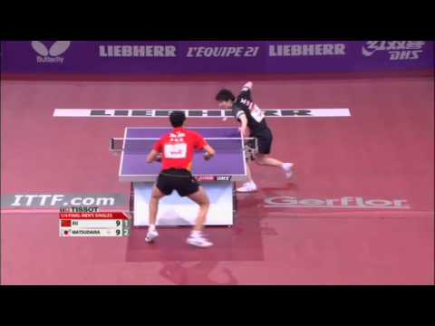 WTTC 2013 Highlights: Xu Xin vs Kenta Matsudaira (1/4 Final)