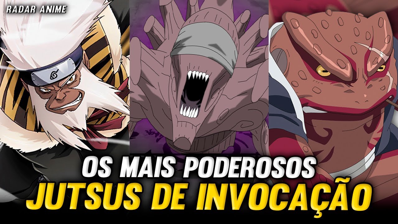 OS 10 JUTSUS DE INVOCAÇÃO MAIS PODEROSOS DE NARUTO