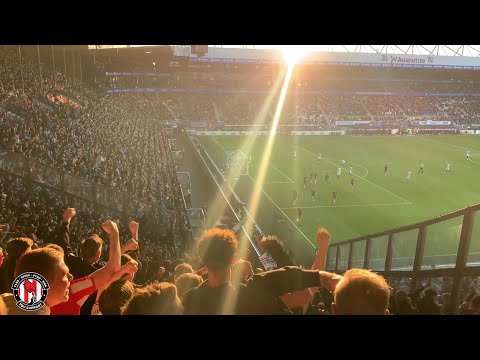 Ontlading na de 0-1 van Cody Gakpo : sc Heerenveen-PSV : 09/10/2022 : 0-1 : Abe Lenstra Stadion