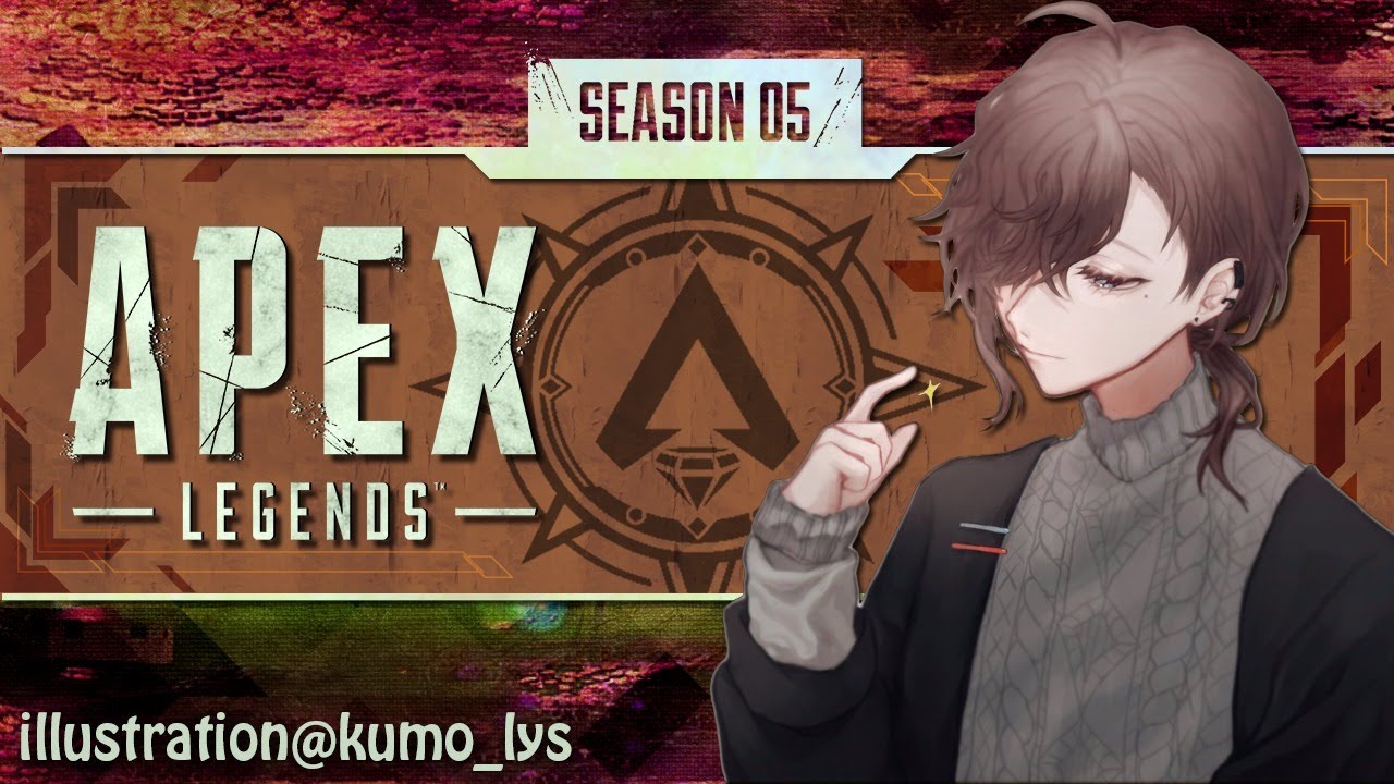 APEX｜かなちーすも（助っ人）カスタム＆ランク練習【にじさんじ/叶】