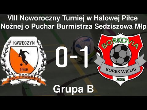 Progres Kawęczyn 0-1 Borkovia Borek Wielki