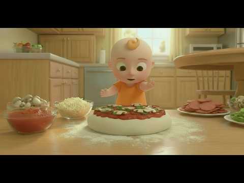 🍕 Pizza Partisi Şarkısı | Mama Mia 🎉 | Eğlenceli Çocuk Şarkısı | Yemek Şarkıları