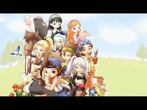 Harvest Moon Hero of Leaf Valley - Spring ( 1 Hour Music)