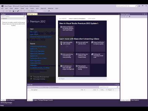 How to create a Setup Project in Visual Studio 2012 and 2013 - Part 1