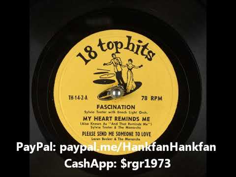 My Heart Reminds Me (Also Known As "And That Reminds Me") ~ Sylvia Textor & The Monarchs (1957)