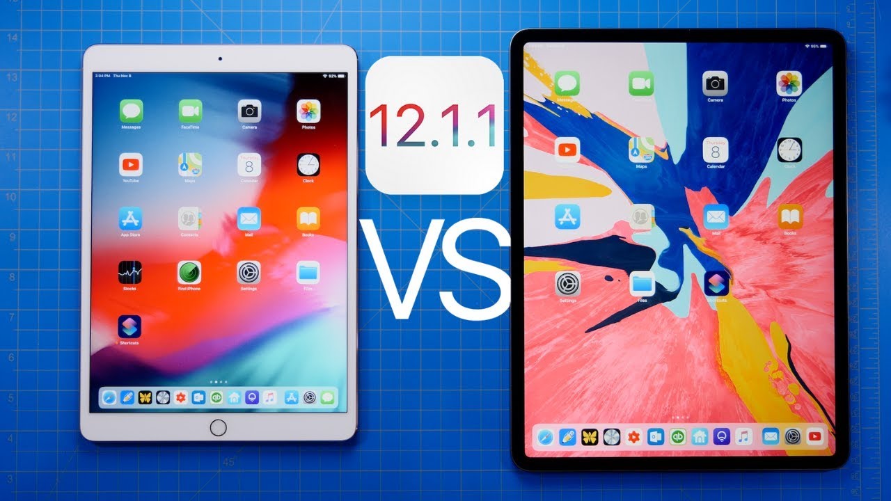 2018 12.9" iPad Pro vs 10.5" iPad Pro (Speed Test)