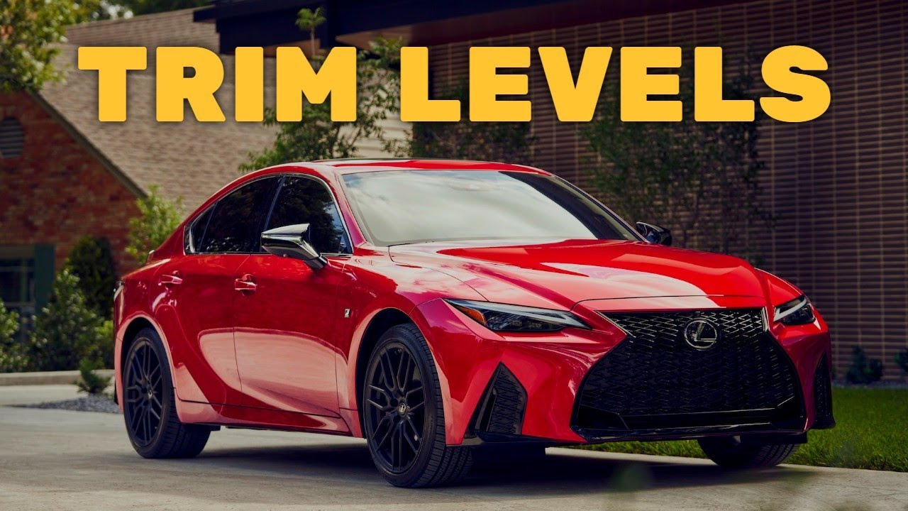 2023 Lexus IS Trim Levels and Standard Features Explained