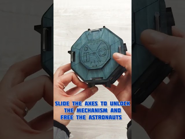 Vídeo relacionado con Logica Juegos Art. Vega - Cofre Secreto - Rompecabezas de Madera - Dificultad 6/6 Experto - Serie Star Adventures