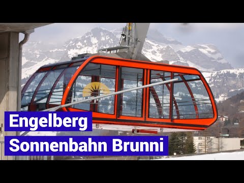 Die bekannte Seilbahn Engelberg - Brunni