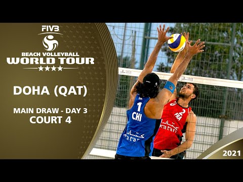 Men's & Women's Main Draw - Court 4 | Day 3 | 4* Doha 2021