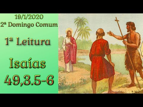 LIVRO DO PROFETA ISAÍAS 49,3.5-6 (COM REFLEXÃO)