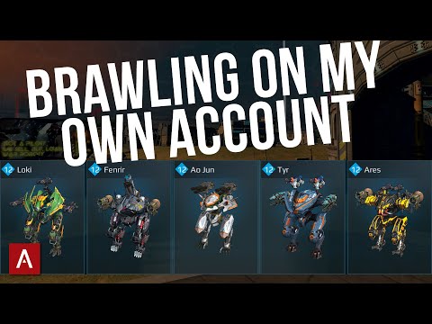 FENRIR, TYR, LOKI - NEW Additions To My Best Brawling Hangar (own account) || War Robots [WR]