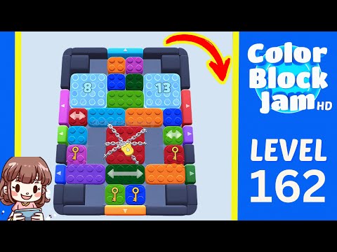 Color Block Jam Level 162 Solution Walkthrough