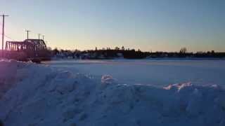 preview picture of video 'Rexton, looking at the River  -27 degrees, Jan 8 2015'