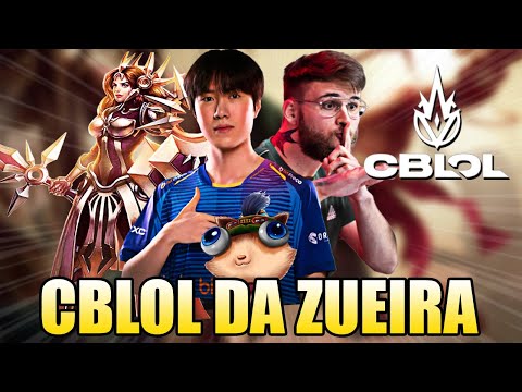 COREANO BUGANDO JOGO E SMITE DO RANGER - CBLOL DA ZUEIRA