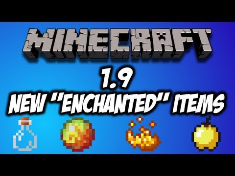 Minecraft 1.9 - New "Enchanted" Items (HD)