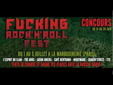 Places gratuites pour le Fuckin Rock'n'Roll Fest