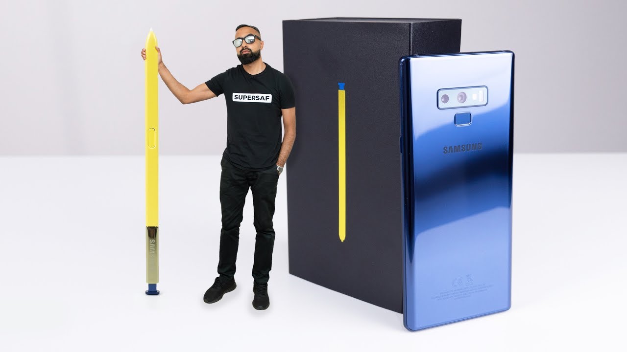 Samsung Galaxy Note 9 UNBOXING (Ocean Blue)