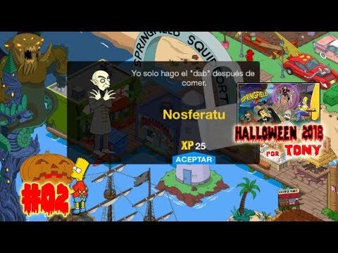 Los Simpson Springfield "Halloween'18: Cap. 2 - Nosferatu y el barco maldito" por Tony