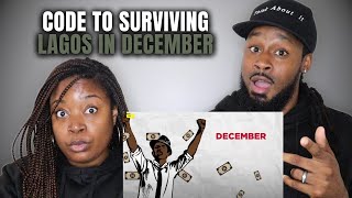 🇳🇬 American Couple Reacts to Code to SURVIVING LAGOS in DECEMBER | Guy Code Nigeria Ep 6