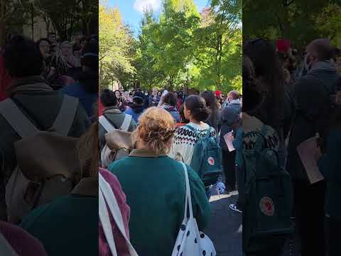 UPenn Prof Fakhreddine says Israel Desecrating Memory of Holocaust Oct 16 2023 YouTube_#39