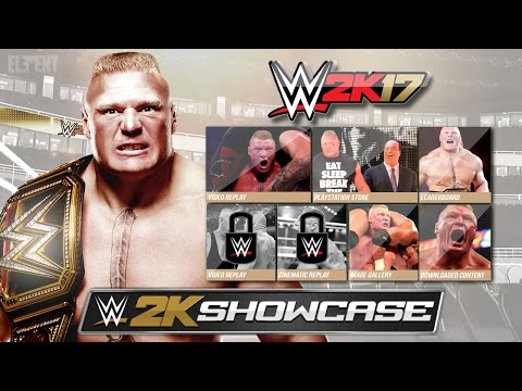 WWE 2K17 2K Showcase Mode - Brock Lesnar The Conqueror Gameplay Notion