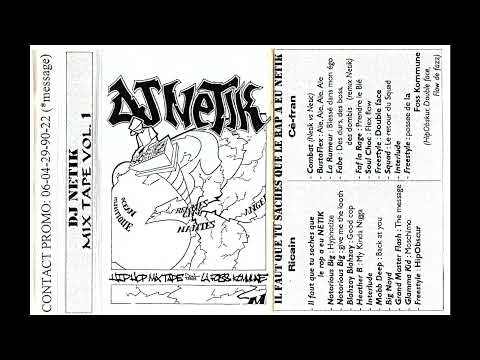 DJ Netik - Mixtape Vol.1 - Face Céfran - (1997)