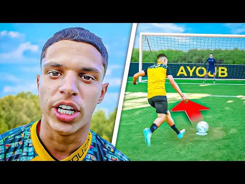 MONSTERLIJKE VOETBALCHALLENGE | AYOUB vs BROERS 😱🔥
