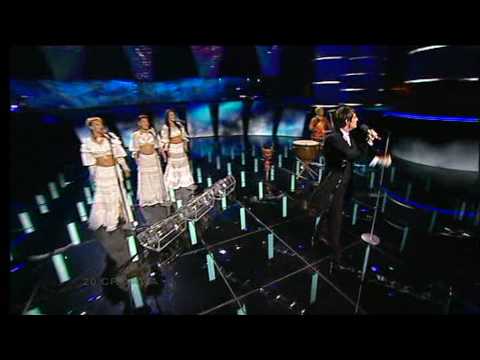 Eurovision 2005 Semi Final 20 Croatia *Boris Novković ft. Lado Members* *Vukovi umiru sami*16:9 HQ