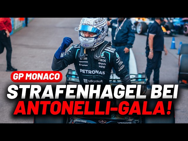 Fünfter Sieg in Folge für Antonelli, Aston Martin sichert in Monaco den ersten Punkt | Formel 1 2026